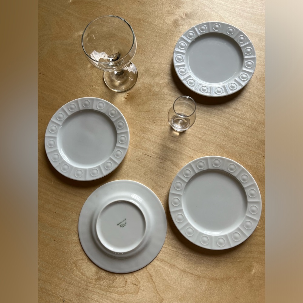 Philippe Deshoulieres | Osmose Bread & Butter Plate | Set of 4